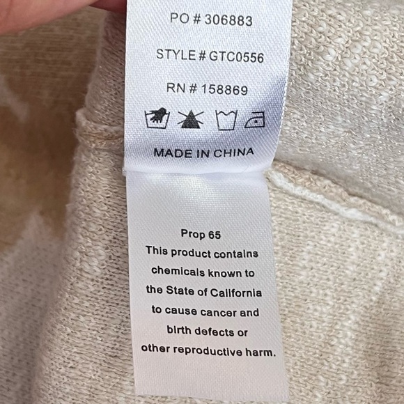 Promesa Flower Box Floral Cropped Knit Sweater Size Small - Picture 7 of 9